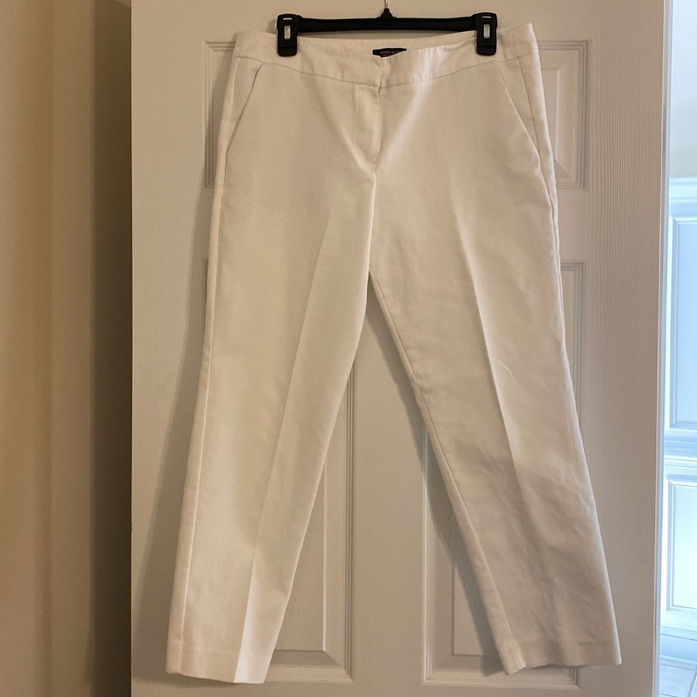 White Ankle Pants